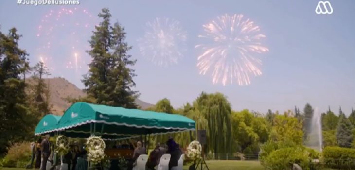 Fuegos artificiales en Juego de Ilusiones