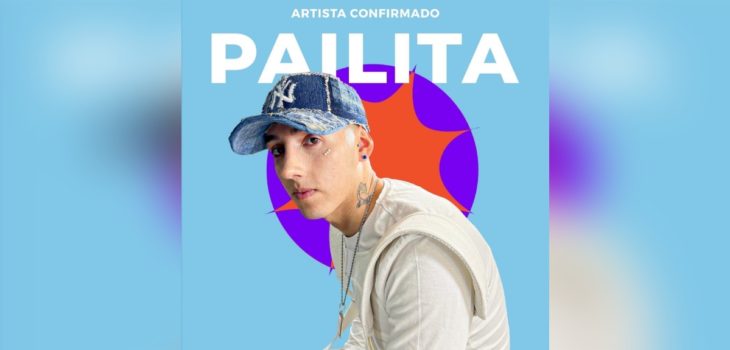 Pailita artista confirmado para el Festival de Las Condes