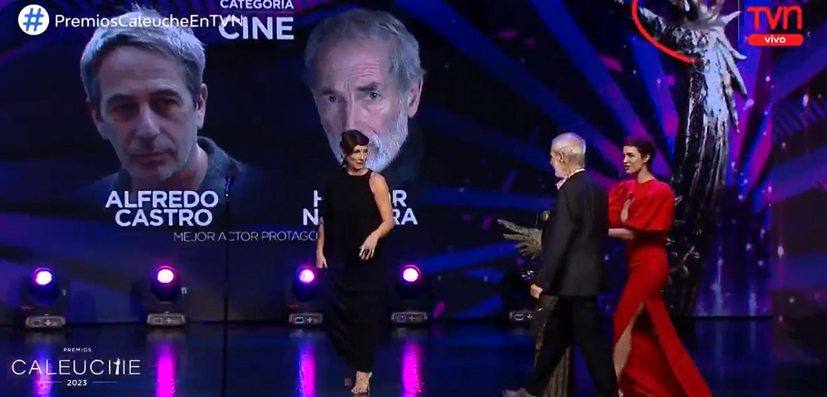 ¿Por qué Alfredo Castro apareció como ganador en los premios Caleuche y no recibió el galardón?
