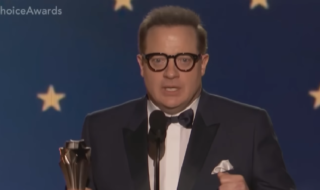 El emotivo discurso de Brendan Fraser en los Critic's Choice Awards 2023: se quebró en el escenario