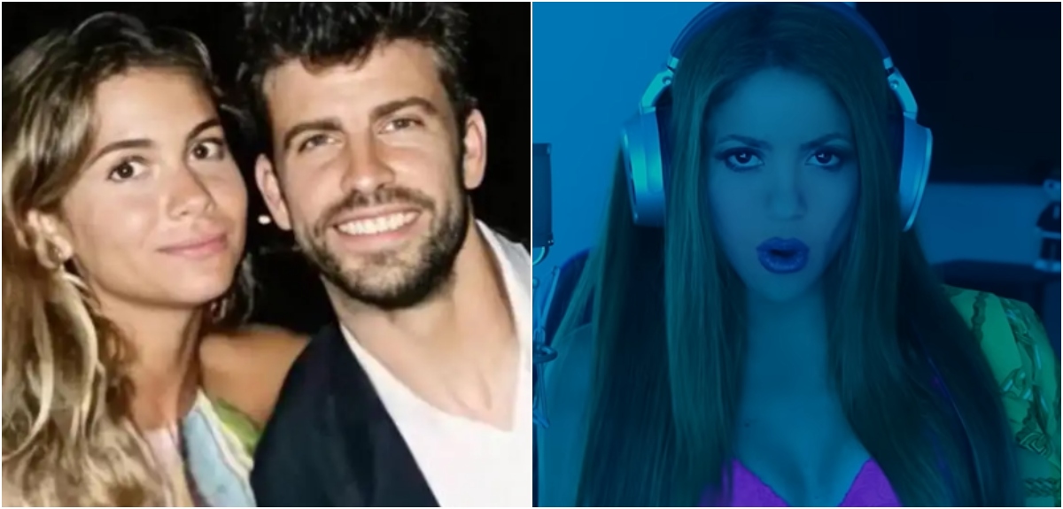 Reacción de Clara Chía por canción de Shakira