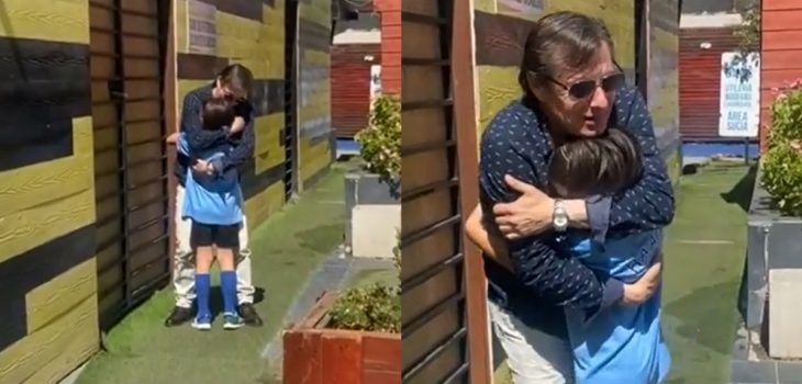 Claudio Fariña se reencontró con hijo que tuvo con Carla Zunino después de 2 años: 