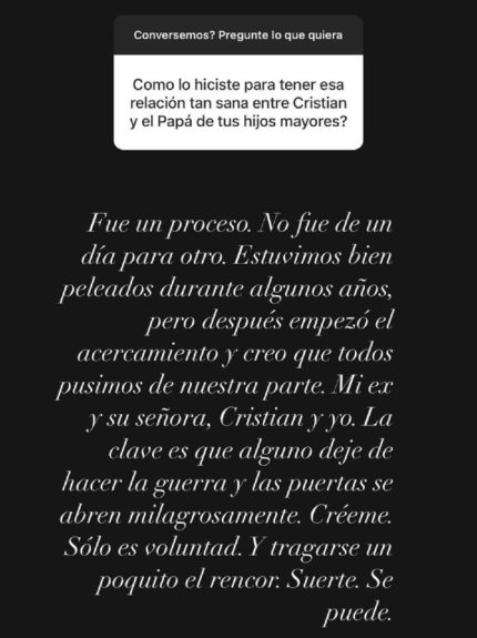 Diana Bolocco y cómo logró tener una relación sana con su ex: "Estuvimos bien peleados durante años"