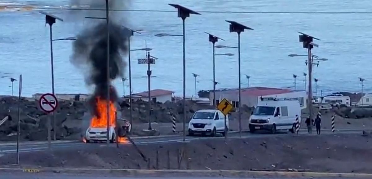Encuentran cuerpos calcinados en sector de Playa Blanca en Iquique: PDI indaga las causas del crimen