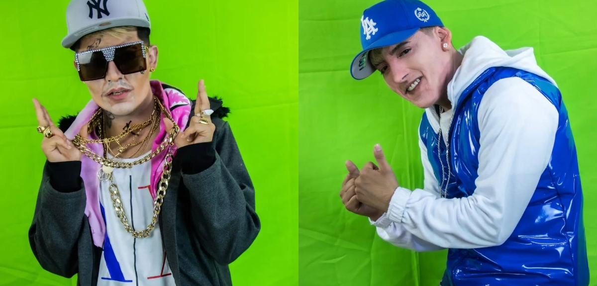 Hasta con canción incluida: Felipe Parra causó sensación con su imitación a Marcianeke y Pailita