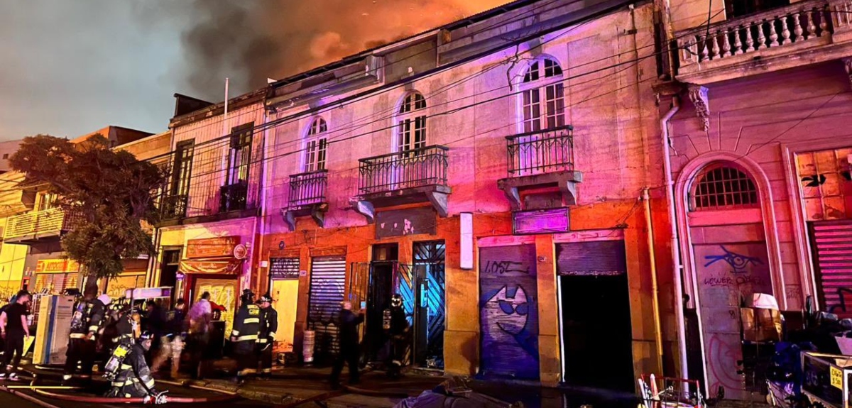 incendio Valparaíso