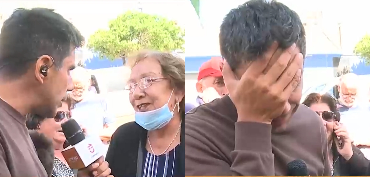 Juan Pablo Queraltó vivió incómodo momento con adulta mayor tras desatinada pregunta en matinal de CHV