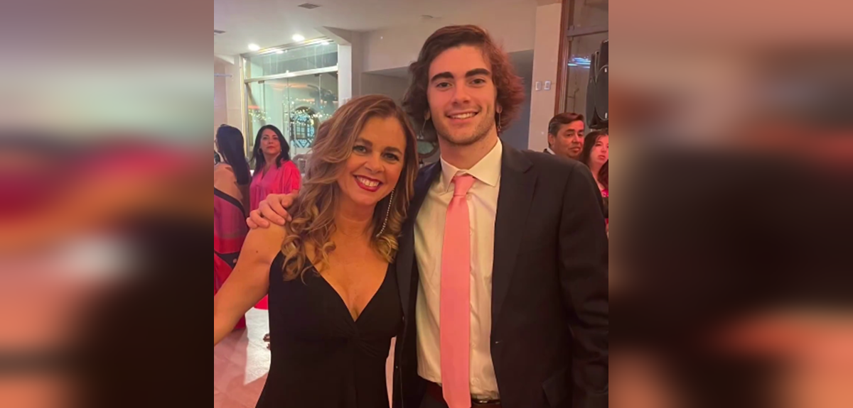 Titi García-Huidobro chocheó con puntaje PAES de su hijo mayor: podría ser compañero de Máximo Menem