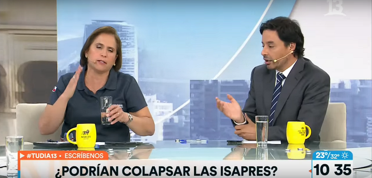 Rodolfo Carter y Carolina Leitao vivieron tensa discusión en pleno Tu Día: "Eres bien insolente"
