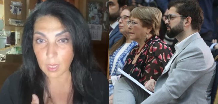 Zita Pessagno hizo advertencia a Gabriel Boric contra Michelle Bachelet