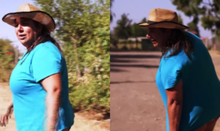 Andrea Eltit vivió incómodo momento en 'A la punta del cerro'.