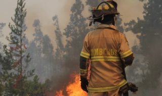 comunidad mapuche amenaza bomberos ercilla agua
