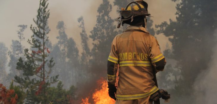 comunidad mapuche amenaza bomberos ercilla agua