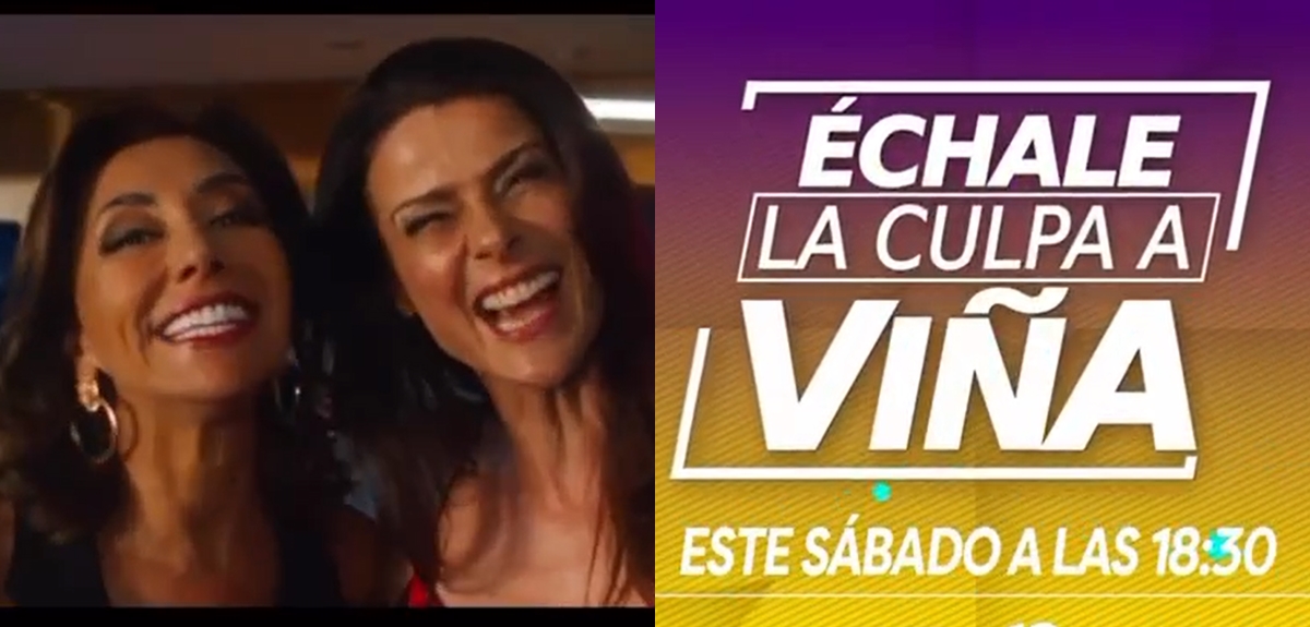 Tonka Tomicic y Carmen Gloria Arroyo se lucieron en spot de "Échale la culpa a Viña"