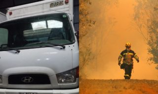 Indignante: familia que debió evacuar por incendio en Quillón sufrió robo de camión con sus bienes