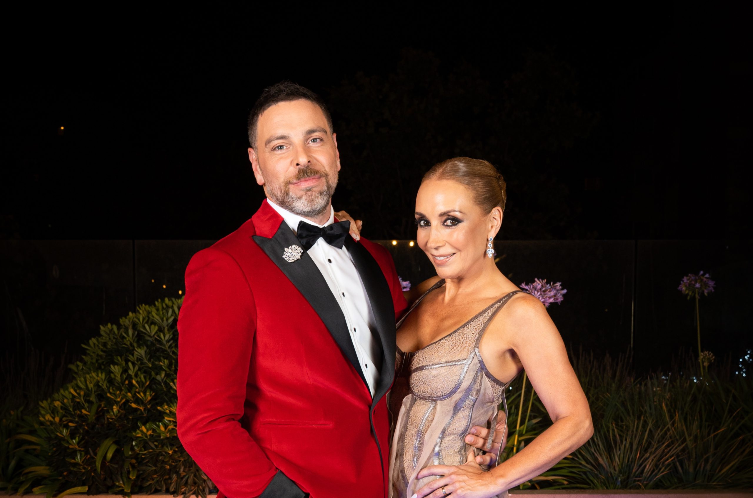 José Antonio Neme y Karen Doggenweiler en gala de Viña