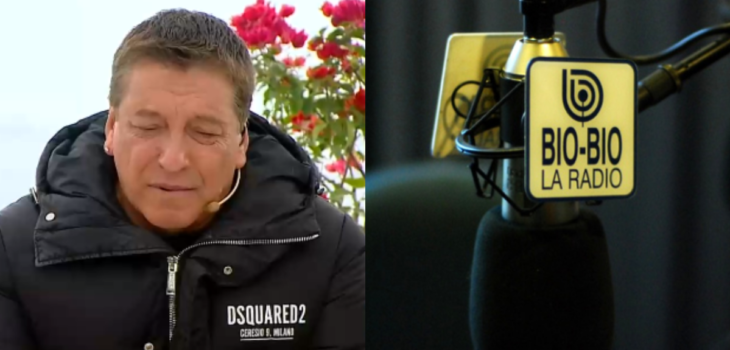 Julio César Rodríguez se emocionó al despedir en pantalla a colega de Radio Bío Bío que falleció.