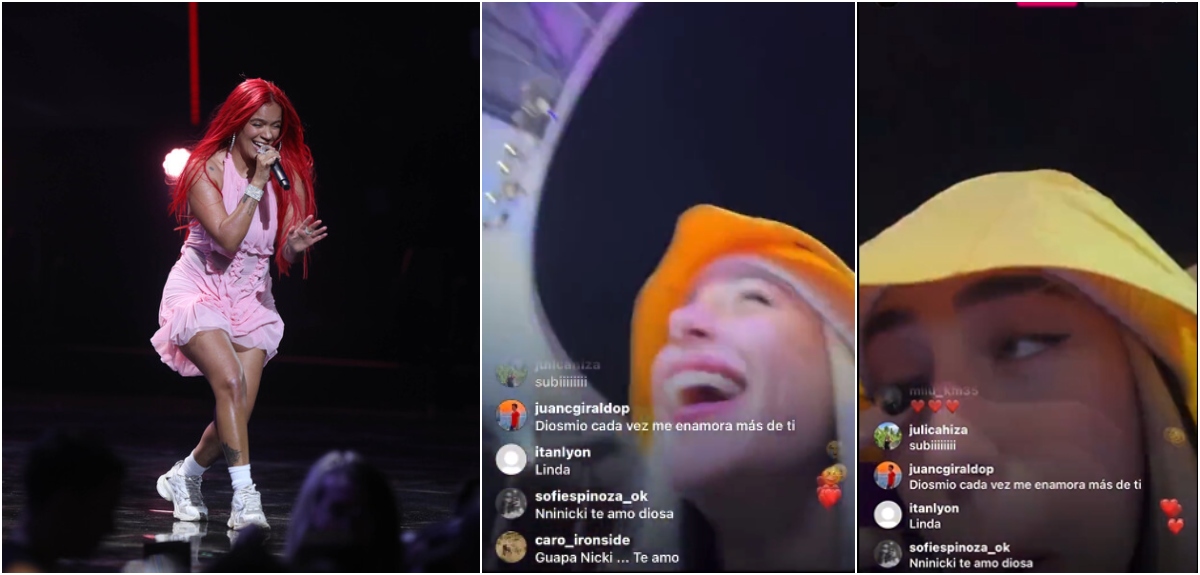 Nicki Nicole y Emilia sufrieron chascarro durante show de Karol G: 