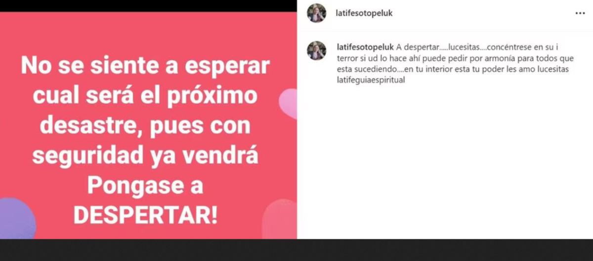 El preocupante mensaje de Latife Soto ante 'próximo desastre' en Chile: "No se siente a esperar"