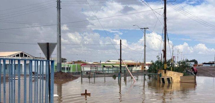 Lluvias causan estragos en el norte del país: casas anegadas, cortes de rutas y personas aisladas