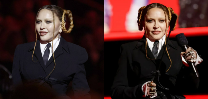 Madonna responde a las duras críticas por su apariencia en los premios Grammy 2023.