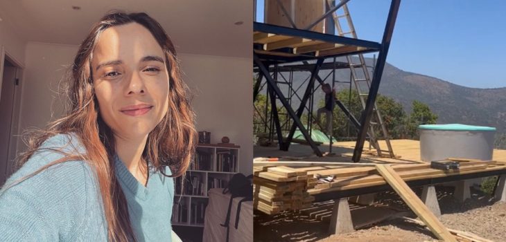 María Gracia Omegna mostró cómo avanza la construcción de su casa sustentable: vista es envidiable