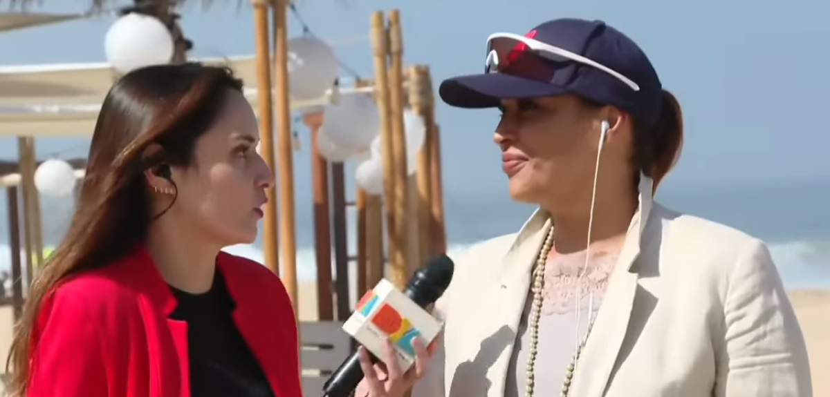 Marlen Olivari capa gala del festival de Viña Noche cero