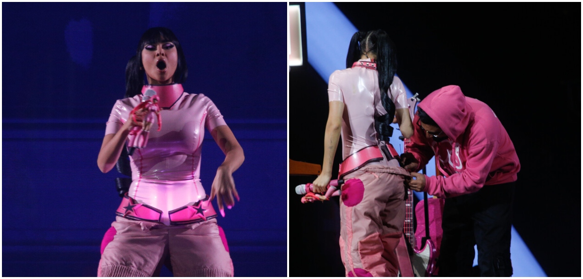 Problemas técnicos pusieron nerviosa a Paloma Mami: 