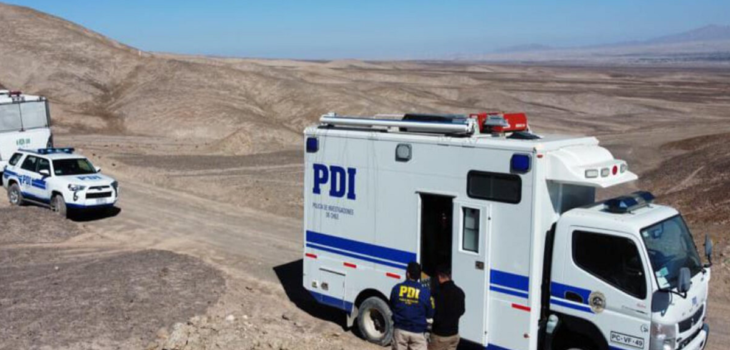 PDI de Calama investiga hallazgo de cadáveres abandonados en el desierto