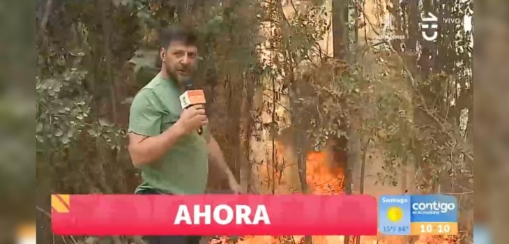 Rafael Cavada incendio