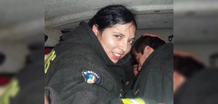 Yesenia Muñoz mártir bomberos fallecida incendio Santa Juana
