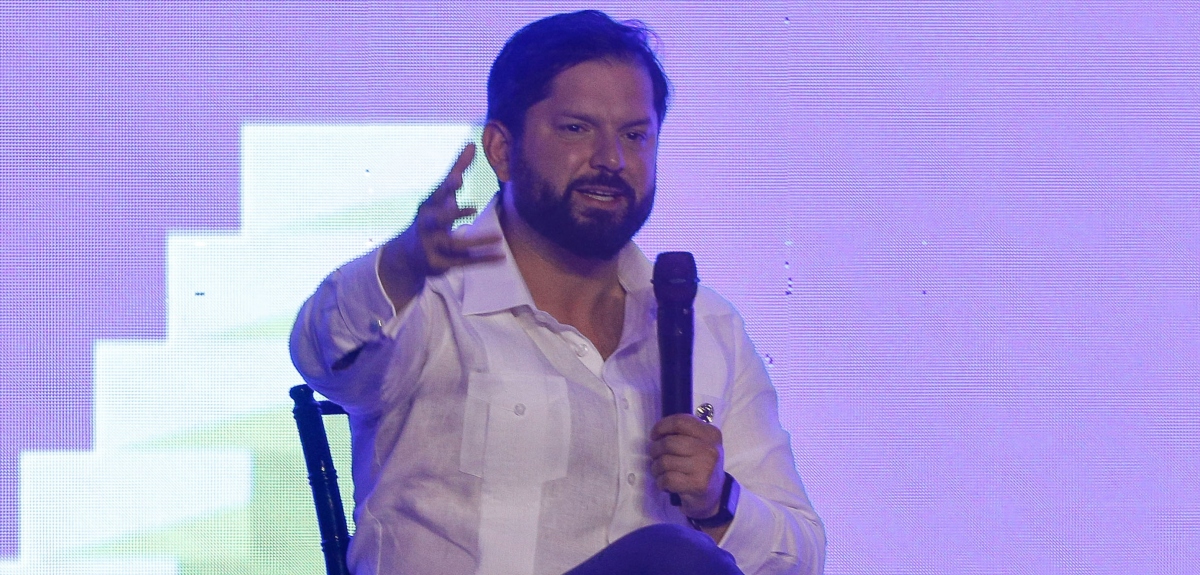 Gabriel Boric en Cumbre Iberoamericana: 