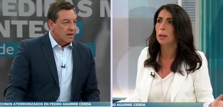 JC Rodríguez cruce Karla Rubilar