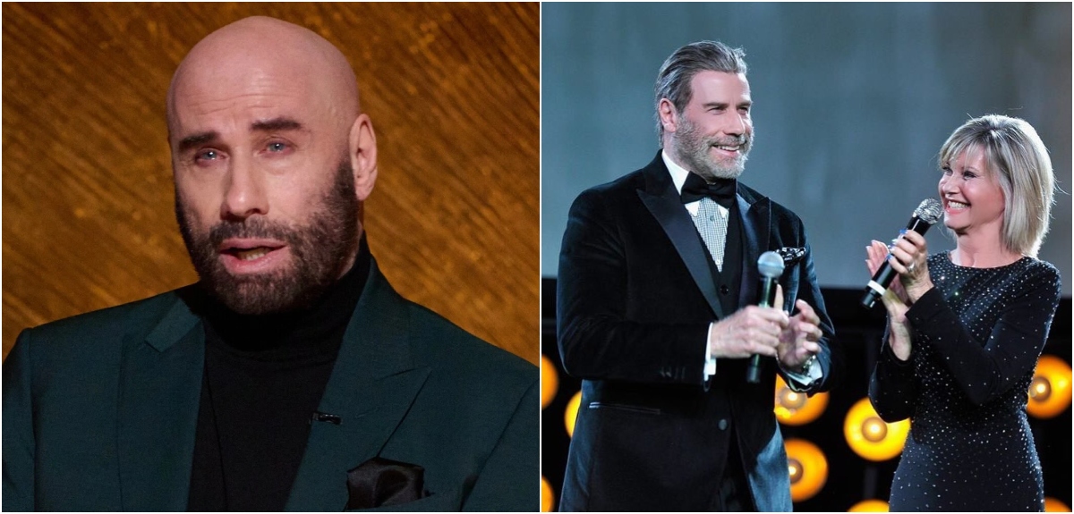John Travolta se quebró al aire al recordar a Olivia Newton-John