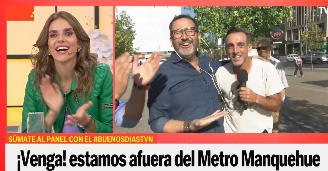 Álvaro García en matinal de TVN