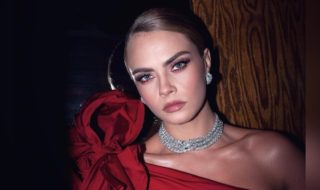 Cara Delevingne se lució en premios Oscar