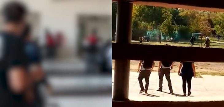 Riña en colegio de Puente Alto dejó 8 lesionados: alumno acusado de apuñalar a profesor fue detenido