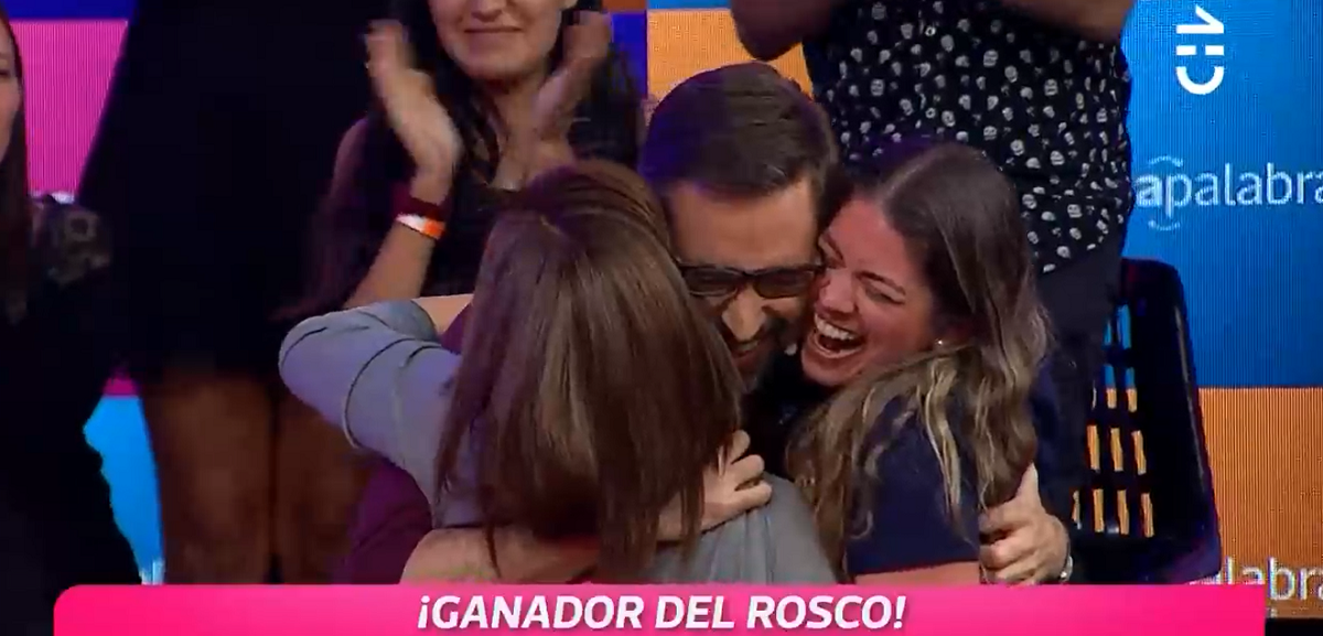 Daniel Matamala celebró triunfo de 'El Rosco' en Pasapalabra: 