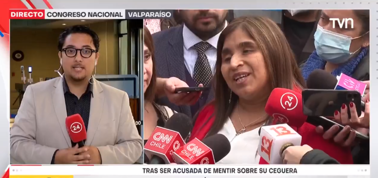 El aplaudido despacho de periodista de 24 Horas sobre ataque de doctora Cordero a Fabiola Campillai.