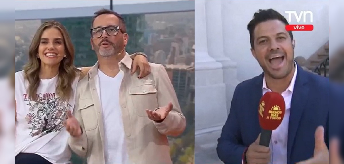 La petición en vivo de Eduardo Fuentes a Simón Oliveros a la cual se negó: 