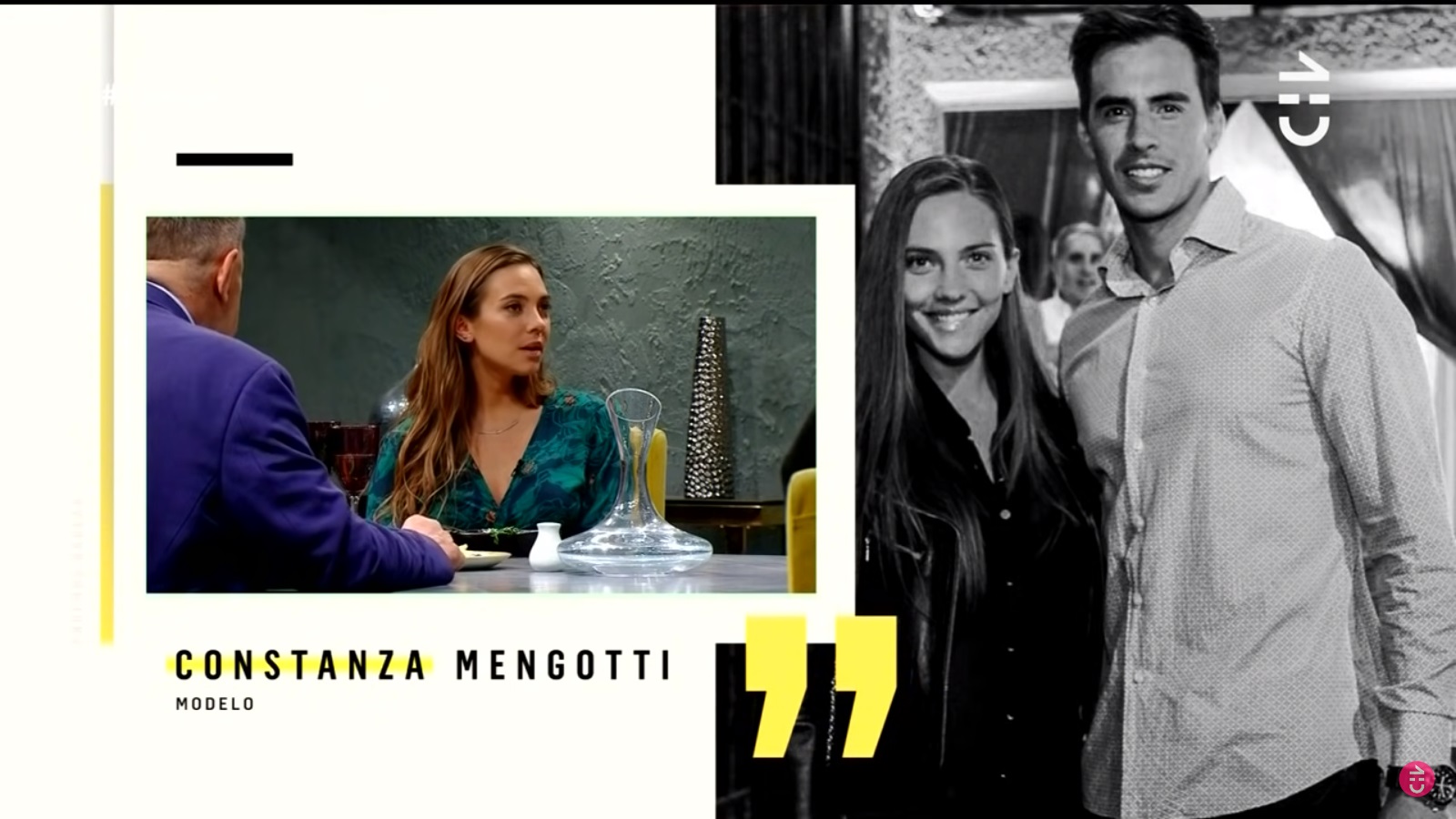 Con sencillo atuendo: ex 'Yingo' Constanza Mengotti contrajo matrimonio