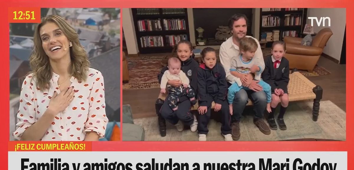 Familia María Luisa Godoy grabó video cumpleaños