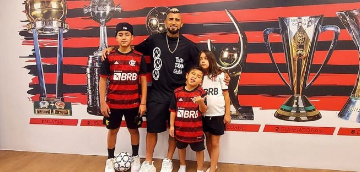 Hijos de Arturo Vidal compartieron con Alexis y Bravo: sorprendió lo mucho que ha crecido 'Monito'