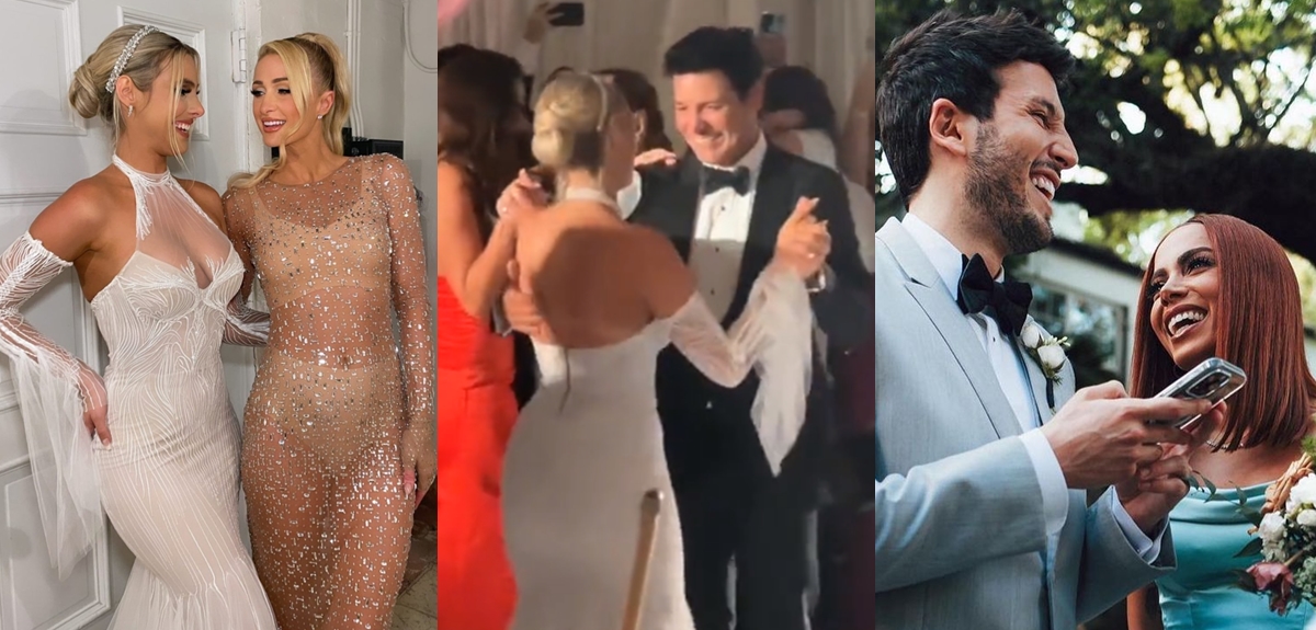 La lujosa boda de Lele Pons en Miami: bailó vals con Chayanne y Paris Hilton fue una de sus madrinas