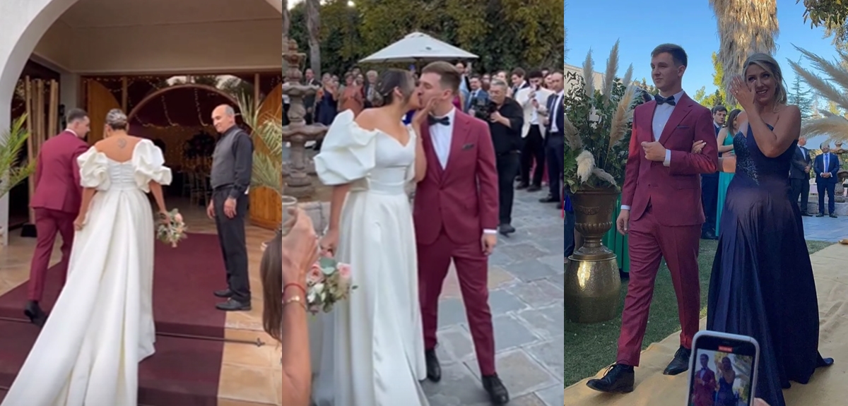Hijo de Macarena Tondreau contrajo matrimonio en íntima ceremonia: invitados publicaron videos