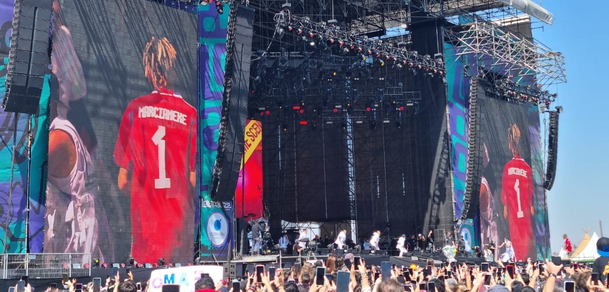 Marcianeke por invitación de Pailita a su show de Lollapalooza: “Bacán que me haya devuelto la mano”