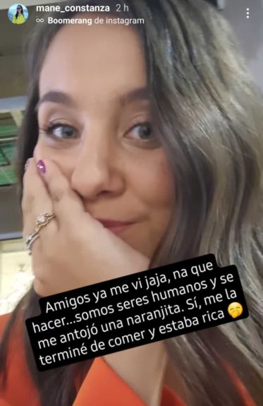 Marianela Estrada reaccionó chascarro CHV Noticias