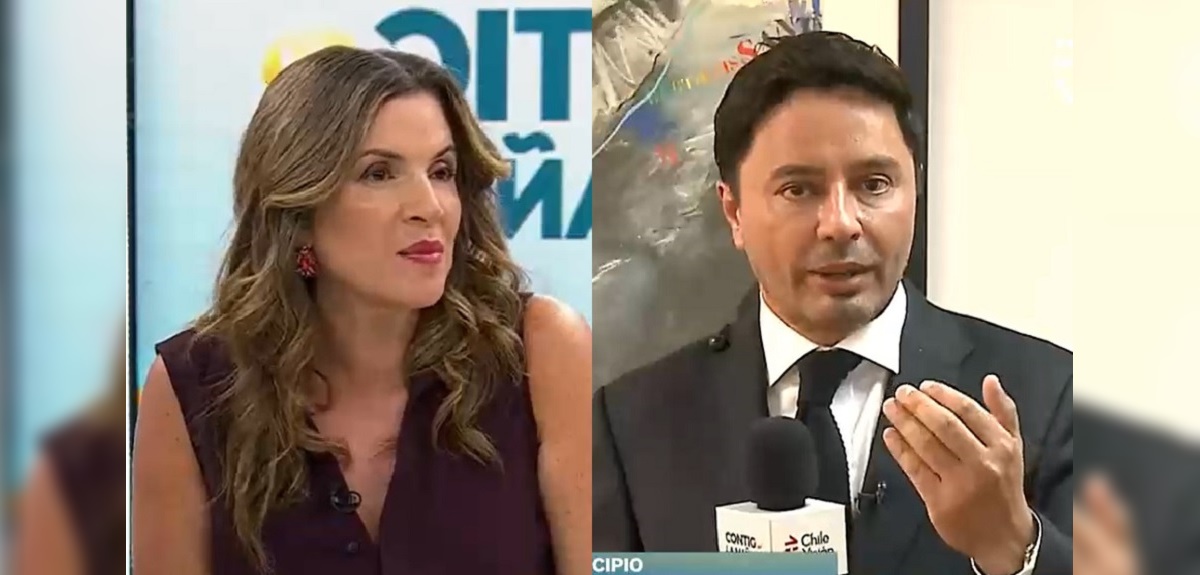 Monse Álvarez y Carter tuvieron tenso cruce en matinal de CHV: 