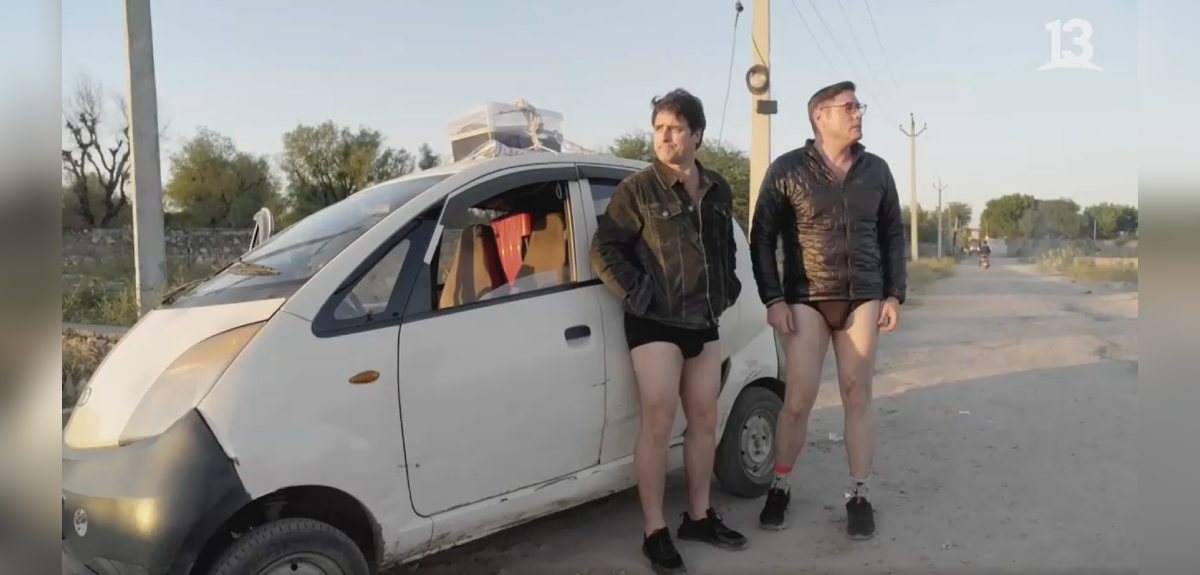 Pancho Saavedra y Jorge Zabaleta vivieron particular momento en India: 