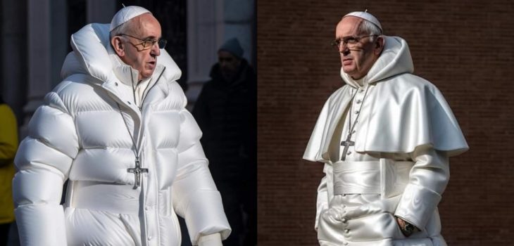 ¿El papa Francisco luciendo una vistosa chaqueta? La verdad tras su viralizado 'look'